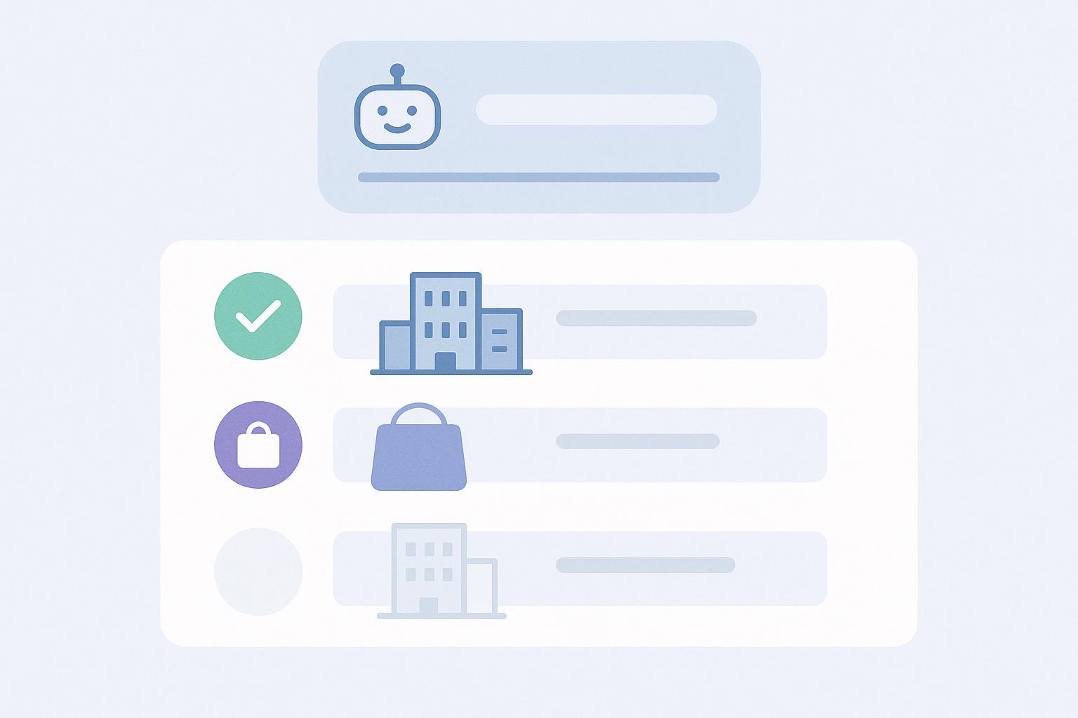 Dashboard showing competitor analysis across AI search platforms like ChatGPT, Claude, and Perplexity
